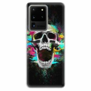 Odolné silikonové pouzdro iSaprio - Skull in Colors - Samsung Galaxy S20 Ultra obraz