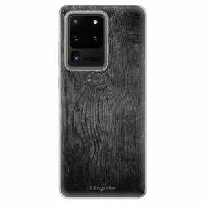 Odolné silikonové pouzdro iSaprio - Black Wood 13 - Samsung Galaxy S20 Ultra obraz