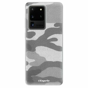 Odolné silikonové pouzdro iSaprio - Gray Camuflage 02 - Samsung Galaxy S20 Ultra obraz