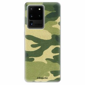 Odolné silikonové pouzdro iSaprio - Green Camuflage 01 - Samsung Galaxy S20 Ultra obraz