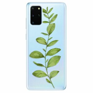 Odolné silikonové pouzdro iSaprio - Green Plant 01 - Samsung Galaxy S20+ obraz