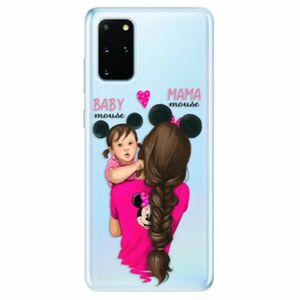 Odolné silikonové pouzdro iSaprio - Mama Mouse Brunette and Girl - Samsung Galaxy S20+ obraz