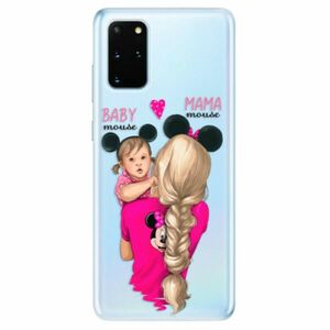 Odolné silikonové pouzdro iSaprio - Mama Mouse Blond and Girl - Samsung Galaxy S20+ obraz