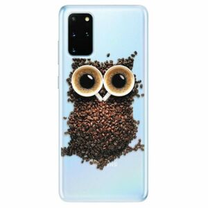 Odolné silikonové pouzdro iSaprio - Owl And Coffee - Samsung Galaxy S20+ obraz