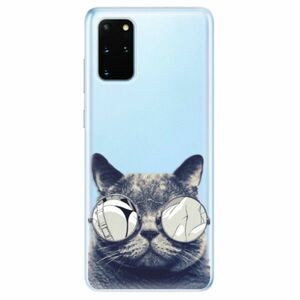 Odolné silikonové pouzdro iSaprio - Crazy Cat 01 - Samsung Galaxy S20+ obraz