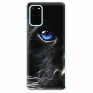 Odolné silikonové pouzdro iSaprio - Black Puma - Samsung Galaxy S20+ obraz