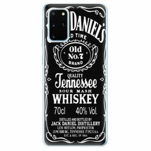 Odolné silikonové pouzdro iSaprio - Jack Daniels - Samsung Galaxy S20+ obraz