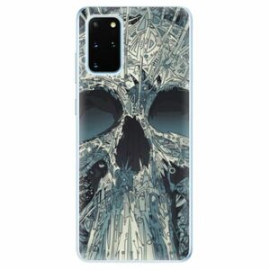 Odolné silikonové pouzdro iSaprio - Abstract Skull - Samsung Galaxy S20+ obraz