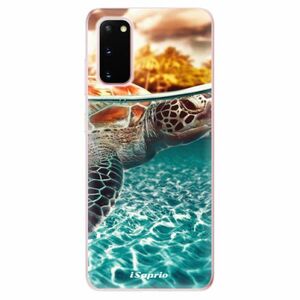Odolné silikonové pouzdro iSaprio - Turtle 01 - Samsung Galaxy S20 obraz
