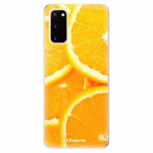 Odolné silikonové pouzdro iSaprio - Orange 10 - Samsung Galaxy S20 obraz