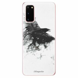 Odolné silikonové pouzdro iSaprio - Dark Bird 01 - Samsung Galaxy S20 obraz