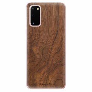 Odolné silikonové pouzdro iSaprio - Wood 10 - Samsung Galaxy S20 obraz