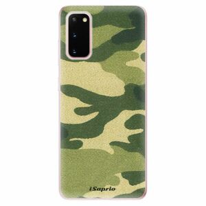 Odolné silikonové pouzdro iSaprio - Green Camuflage 01 - Samsung Galaxy S20 obraz