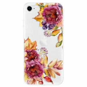 Odolné silikonové pouzdro iSaprio - Fall Flowers - iPhone SE 2020 obraz