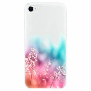 Odolné silikonové pouzdro iSaprio - Rainbow Grass - iPhone SE 2020 obraz