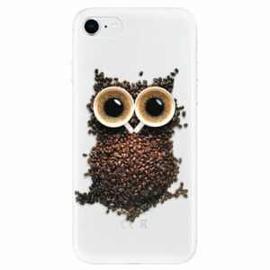 Odolné silikonové pouzdro iSaprio - Owl And Coffee - iPhone SE 2020 obraz