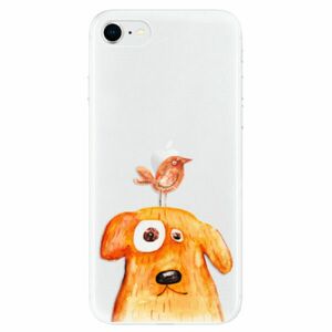 Odolné silikonové pouzdro iSaprio - Dog And Bird - iPhone SE 2020 obraz