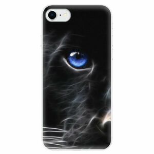 Odolné silikonové pouzdro iSaprio - Black Puma - iPhone SE 2020 obraz