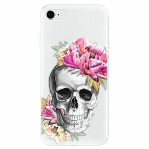 Odolné silikonové pouzdro iSaprio - Pretty Skull - iPhone SE 2020 obraz