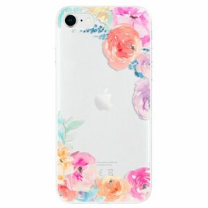 Odolné silikonové pouzdro iSaprio - Flower Brush - iPhone SE 2020 obraz