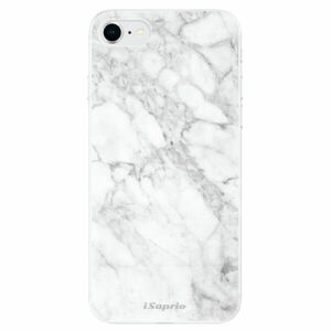 Odolné silikonové pouzdro iSaprio - SilverMarble 14 - iPhone SE 2020 obraz