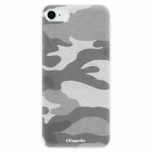 Odolné silikonové pouzdro iSaprio - Gray Camuflage 02 - iPhone SE 2020 obraz