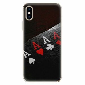 Odolné silikonové pouzdro iSaprio - Poker - iPhone XS obraz