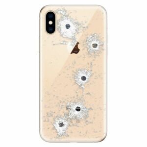 Odolné silikonové pouzdro iSaprio - Gunshots - iPhone XS obraz