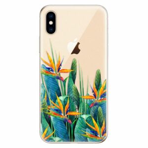 Odolné silikonové pouzdro iSaprio - Exotic Flowers - iPhone XS obraz