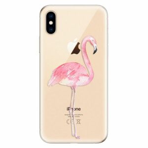 Odolné silikonové pouzdro iSaprio - Flamingo 01 - iPhone XS obraz