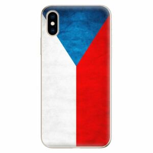 Odolné silikonové pouzdro iSaprio - Czech Flag - iPhone XS obraz