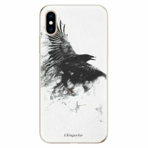 Odolné silikonové pouzdro iSaprio - Dark Bird 01 - iPhone XS obraz