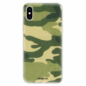 Odolné silikonové pouzdro iSaprio - Green Camuflage 01 - iPhone XS obraz
