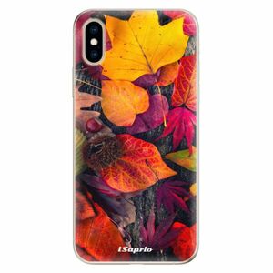 Odolné silikonové pouzdro iSaprio - Autumn Leaves 03 - iPhone XS obraz