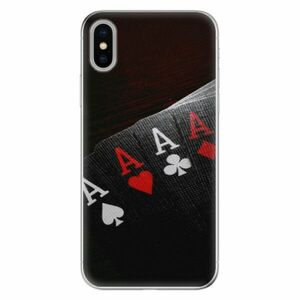 Odolné silikonové pouzdro iSaprio - Poker - iPhone X obraz
