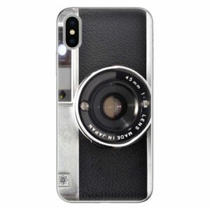 Odolné silikonové pouzdro iSaprio - Vintage Camera 01 - iPhone X obraz