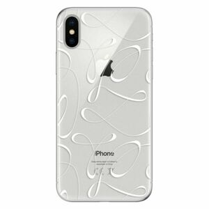 Odolné silikonové pouzdro iSaprio - Fancy - white - iPhone X obraz