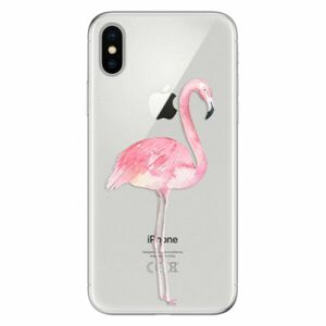 Odolné silikonové pouzdro iSaprio - Flamingo 01 - iPhone X obraz