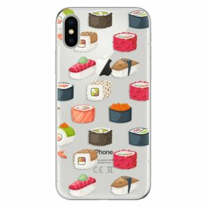 Odolné silikonové pouzdro iSaprio - Sushi Pattern - iPhone X obraz