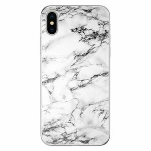 Odolné silikonové pouzdro iSaprio - White Marble 01 - iPhone X obraz