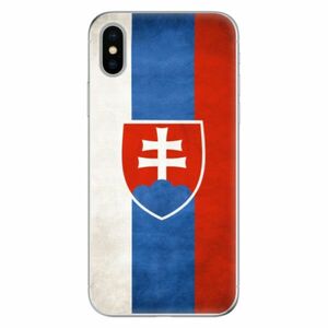 Odolné silikonové pouzdro iSaprio - Slovakia Flag - iPhone X obraz