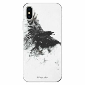 Odolné silikonové pouzdro iSaprio - Dark Bird 01 - iPhone X obraz