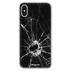 Odolné silikonové pouzdro iSaprio - Broken Glass 10 - iPhone X obraz