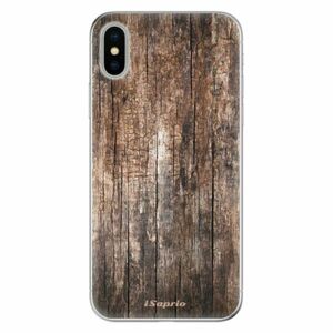 Odolné silikonové pouzdro iSaprio - Wood 11 - iPhone X obraz