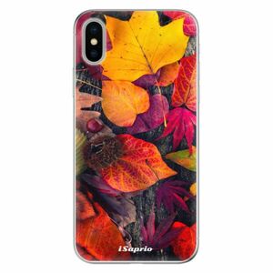 Odolné silikonové pouzdro iSaprio - Autumn Leaves 03 - iPhone X obraz