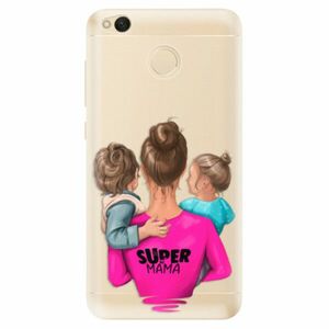 Odolné silikonové pouzdro iSaprio - Super Mama - Boy and Girl - Xiaomi Redmi 4X obraz