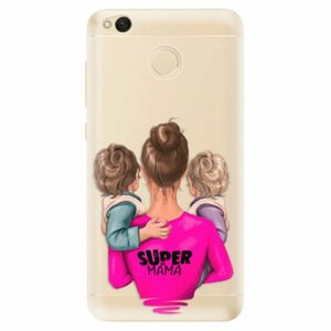 Odolné silikonové pouzdro iSaprio - Super Mama - Two Boys - Xiaomi Redmi 4X obraz