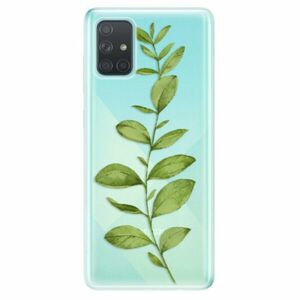 Odolné silikonové pouzdro iSaprio - Green Plant 01 - Samsung Galaxy A71 obraz