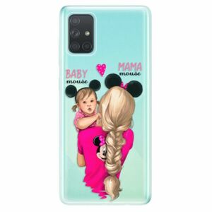 Odolné silikonové pouzdro iSaprio - Mama Mouse Blond and Girl - Samsung Galaxy A71 obraz