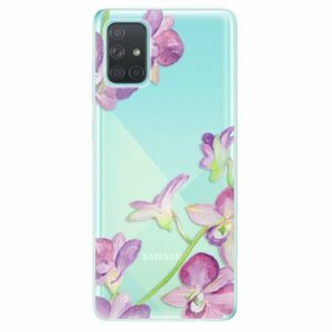Odolné silikonové pouzdro iSaprio - Purple Orchid - Samsung Galaxy A71 obraz